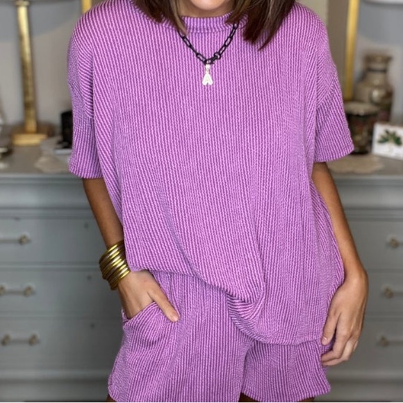 Denim blue two piece set - Picture 2 of 2